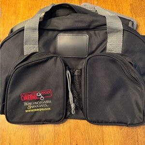 Black and Gray Men's Bag